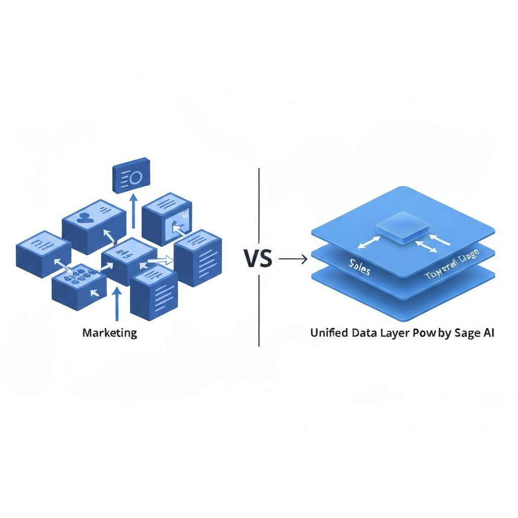 Data Silos vs Sage AI
