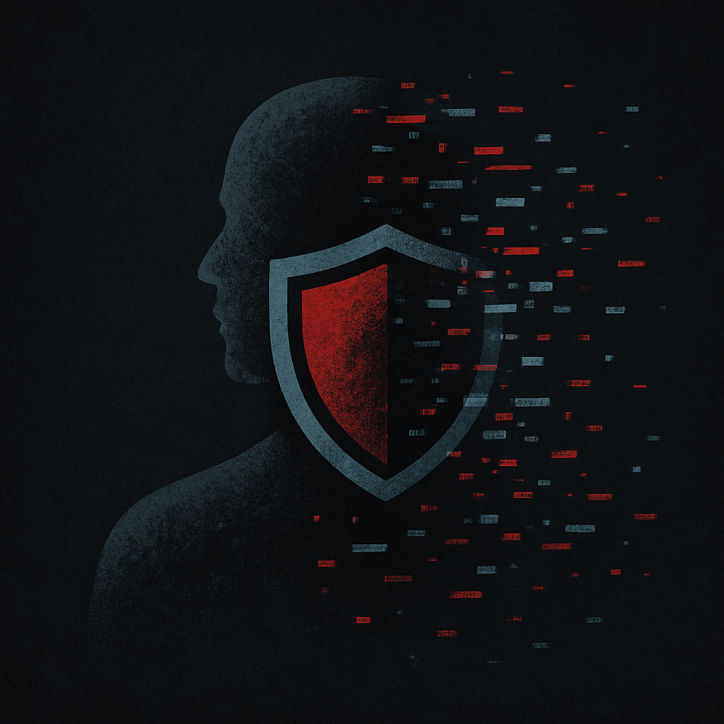 A conceptual illustration of deepfakes and digital misinformation as a societal risk